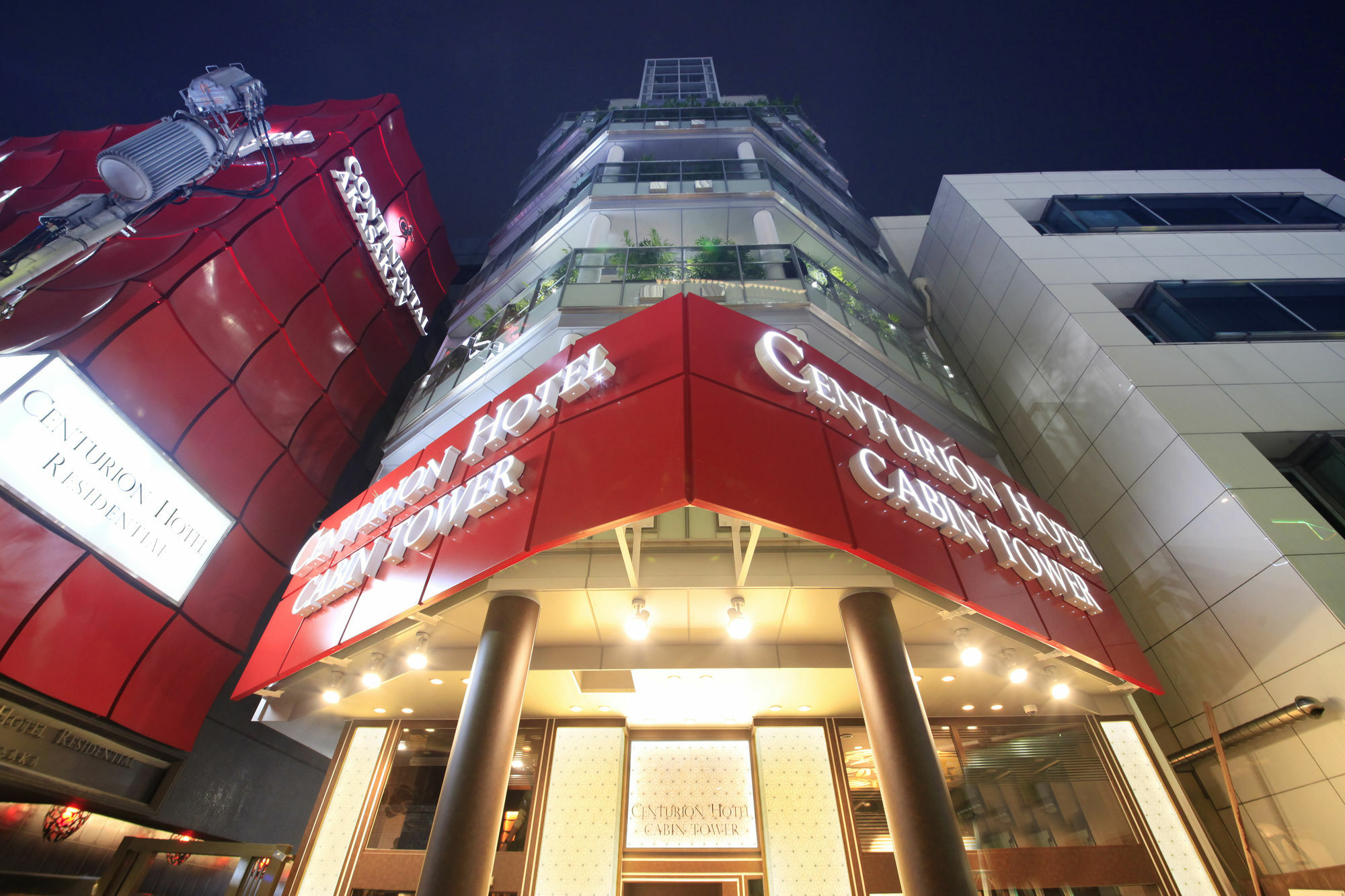 Centurion Hotel Residential Cabin Tower Präfektur Tokio Exterior foto